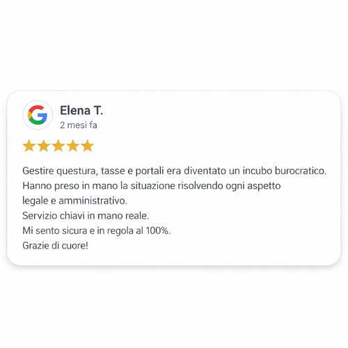 Nel sito sto facendo un blocco di una sezione dedicato a i 4 step per la locazione turistica che deve fare il proprietario. (10)